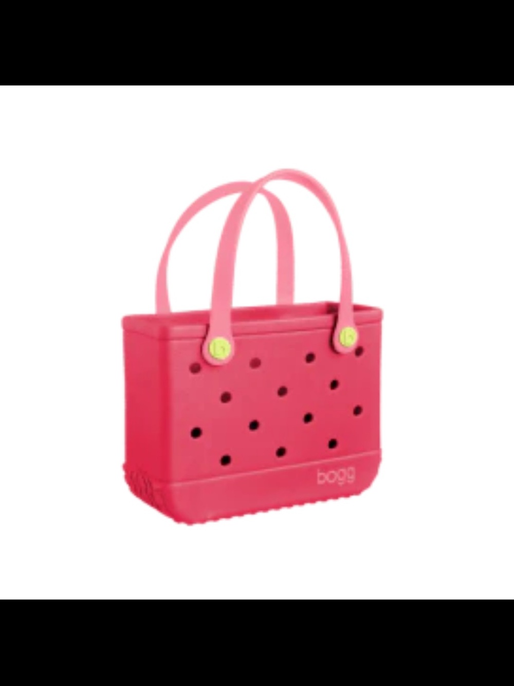 Bogg Bag Bitty Small Tote Pink NWT + Insert Pouch